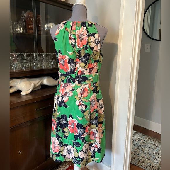 Spring Floral Halter Midi Dress with Pockets! - Picture 3 of 5